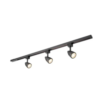 Saxby 78649 Saxby Bullett GU10 Track Head 50W Kit - Black 1