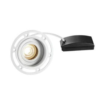 Saxby 78954 Saxby Trimless Downlight Round Matt White GU10 1
