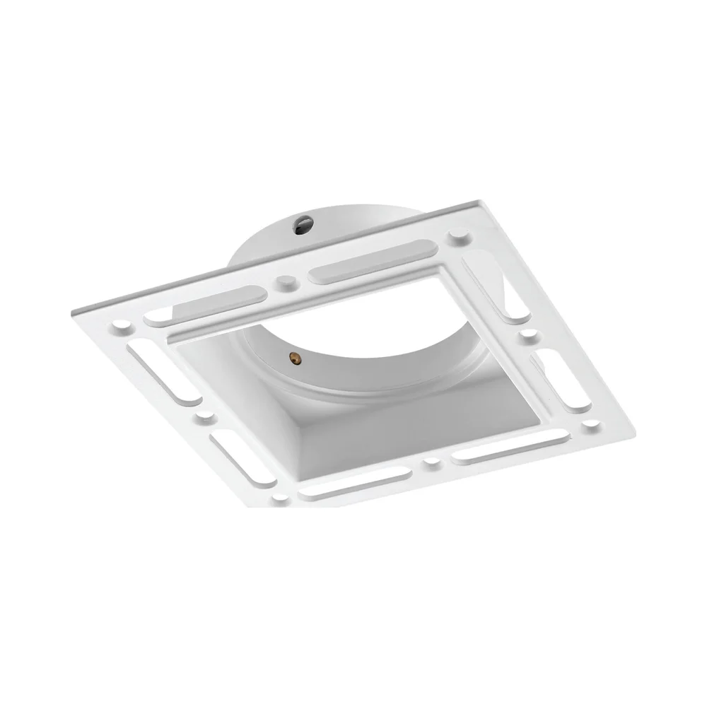 Saxby Trimless Downlight Square Matt White GU10 2 Saxby 78955 Saxby Trimless Downlight Square Matt White GU10 2