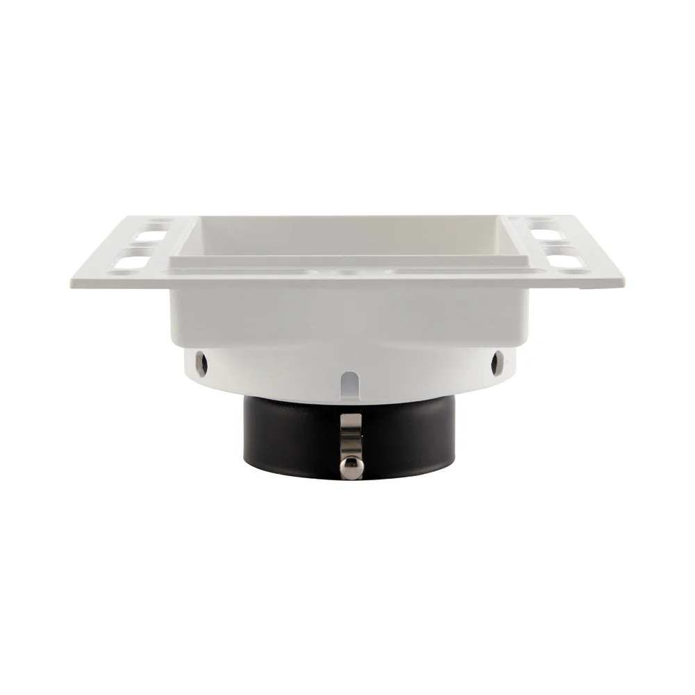Saxby Trimless Downlight Square Matt White GU10 4 Saxby 78955 Saxby Trimless Downlight Square Matt White GU10 4