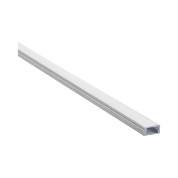 Saxby 80497 Saxby RigelSLIM Surface Aluminium Profile/Extrusion - 2m Silver 1