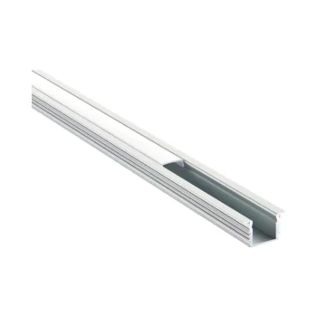 Saxby 80499 Saxby Rigel Recessed Aluminium Profile/Extrusion - 2m Silver 2