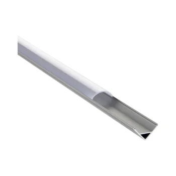 Saxby 80501 Saxby Rigel Corner Aluminium Profile/Extrusion - 2m Silver 2