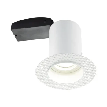 Saxby 81572 Saxby Ravel Trimless FR GU10 Downlight Matt White 1
