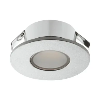 HAFELE 83372040 Hafele Loox LED 2022 12V IP44 LED Downlight 1.5W 3000K Warm White Ø 35 mm - Silver Anodised 1