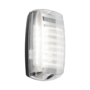 Saxby 91238 Saxby Avit 10W IP65 10W - Clear Prismatic Pc & Black ABS Plastic