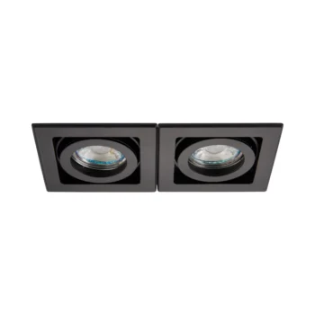 Saxby 94796 Saxby Xeno Twin Black GU10 2