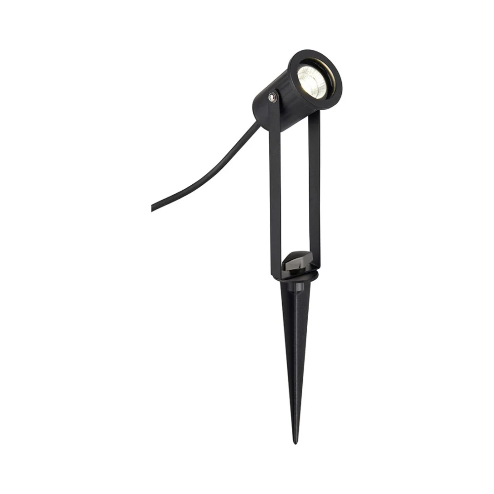 Saxby 8W IP65 LED Spike Light 4000K Cool White Matt Black 1 Saxby 8W IP65 LED Spike Light 4000K Cool White Matt Black