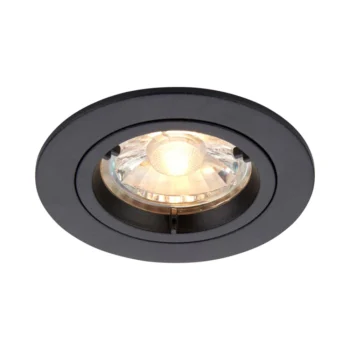 Saxby 95918 Saxby Cast Fixed GU10 Black 1