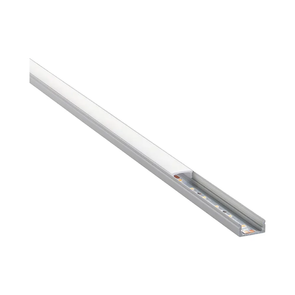 Saxby RigelSLIM Surface Aluminium Profile/Extrusion - 2m Matt White 3 Saxby 97734 Saxby RigelSLIM Surface Aluminium Profile/Extrusion - 2m Matt White 3