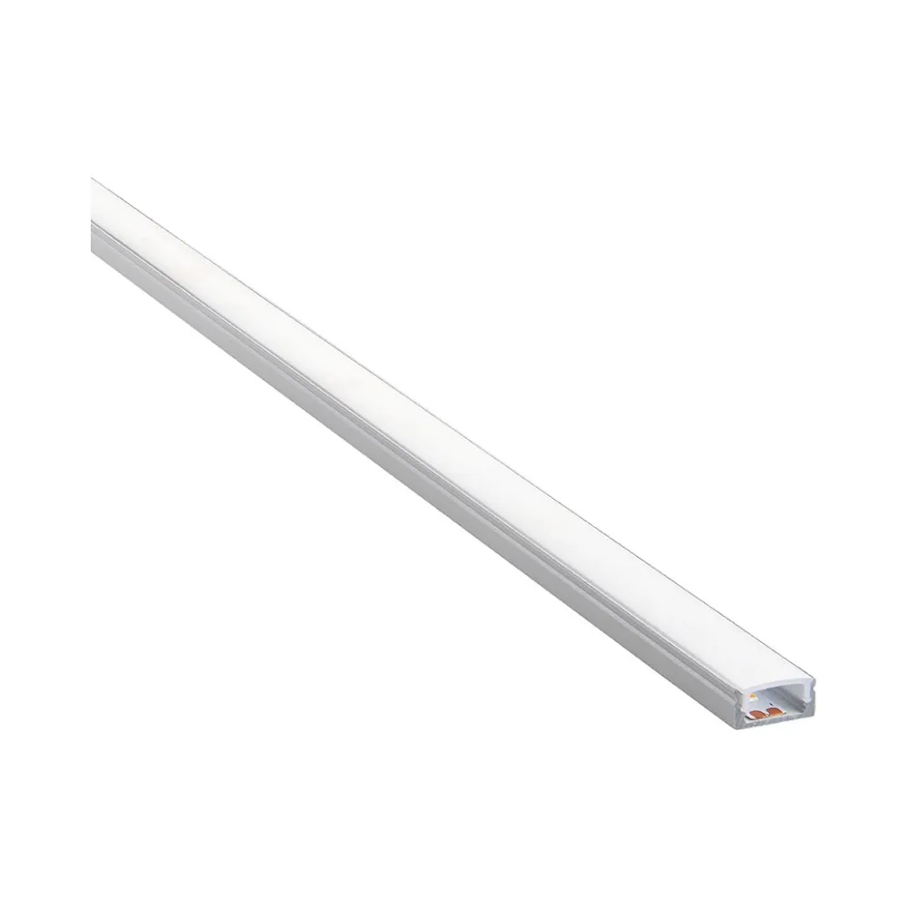 Saxby RigelSLIM Surface Aluminium Profile/Extrusion - 2m Matt White 5 Saxby 97734 Saxby RigelSLIM Surface Aluminium Profile/Extrusion - 2m Matt White 5