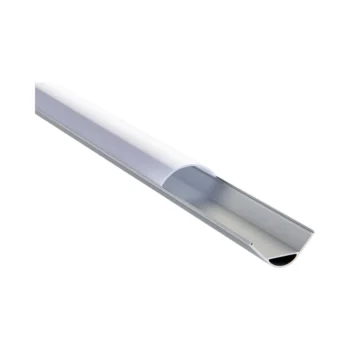 Saxby 97737 Saxby Rigel Corner Wide Aluminium Profile/Extrusion - 2m Silver 2