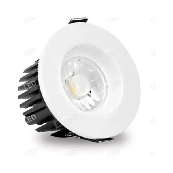 ALL LED | AFD010D/40 | Defender | LED Downlight | IP65 230V | 4000K Cool White | 10W 2 ALL LED AFD010D/40 All LED Defender - AFD010D/40 - Fixed 10W IP65 Dimmable LED Fire Rated Downlight 4000K 2