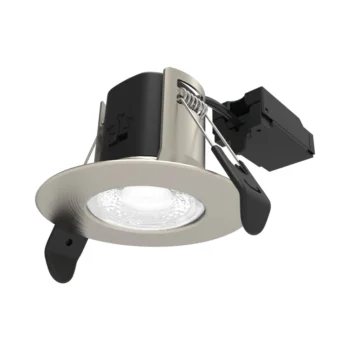 ALL LED AFD05/F/SN/CCT Atom Satin Nickel 5W IP65 CCT Dimmable LED Downlight