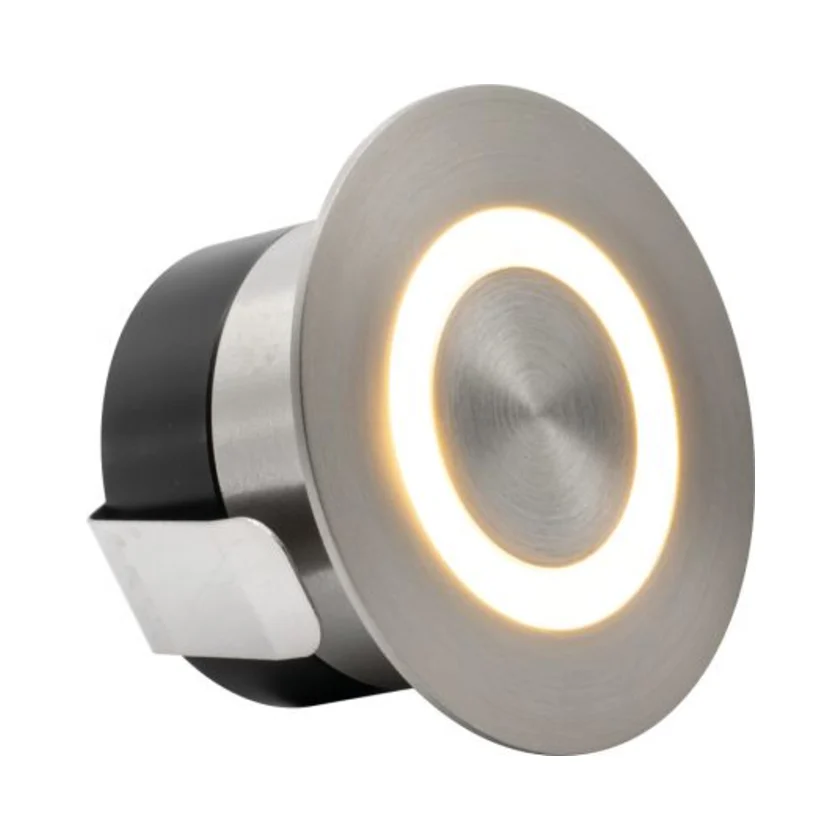 ALL LED AGLH035SS/30 - Halo 1W LED 350mA IP65 Stainless Steel 316L Marker Light 3000K 1 ALL LED AGLH035SS/30 - Halo 1W LED 350mA IP65 Stainless Steel 316L Marker Light 3000K