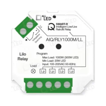 ALL LED AIQ/RLY1000M/LL ALL LED AIQ/RLY1000M/LL iQ Smart-R Relay Live/Live Terminal Module