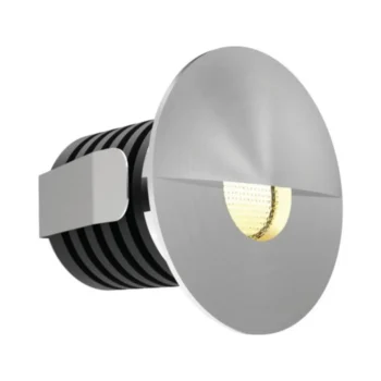 ALL LED ALRE032AL/40 - Dawn 1W LED 350mA IP65 Eyelid Marker Light Brushed Aluminium Finish 4000K
