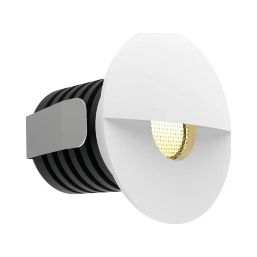 ALL LED ALRE032BZ/WH - Polar White Bezel for Dawn Eyelid Marker Light (ALRE032AL) 1 ALL LED ALRE032BZ/WH - Polar White Bezel for Dawn Eyelid Marker Light (ALRE032AL)