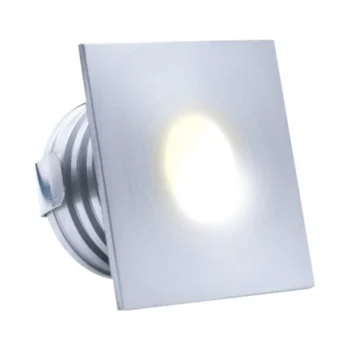 ALL LED ALSQ032AL/30 - Sloane Classic 1W LED 350mA IP65 Low Level Brushed Aluminium 3000K