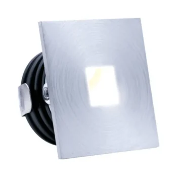 ALL LED ALSQ032OP/AL/40 - Sloane Square 1W LED 350mA IP65 Low Level Brushed Aluminium 4000K