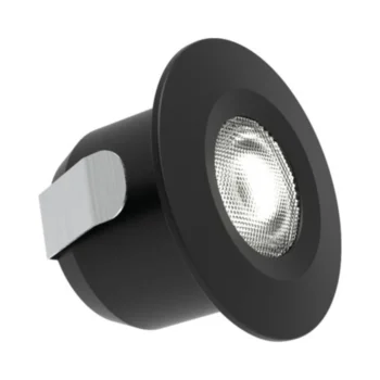 ALL LED AML12VBLK30 - Beam 1W 12V Marker Light Carbon Black Finish 3000K