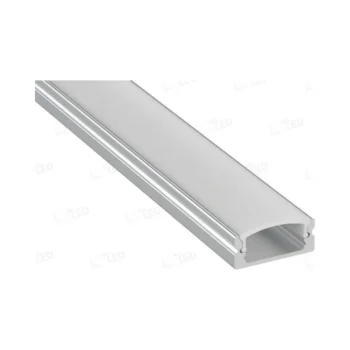 ALL LED APA001/AL ALL LED APA001/AL 2m Shallow Surface Aluminium Profile with Diffuser