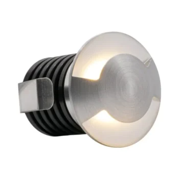 ALL LED APF032AL/02/30 - Pathfinder 1W LED IP65 Low Level Matte Brushed Aluminium Finish Bi-Directional 3000K
