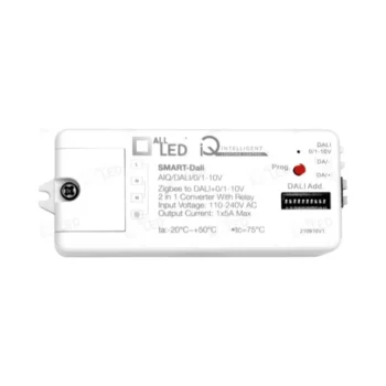 Explore the Future of Lighting with IQ Smart Range by ALL LED 17 ALL LED AiQ/DALI/0/1-10V ALL LED AiQ/DALI/0/1-10V iQ Smart-DALI 0/1-10V Signal Generator & 5A Relay