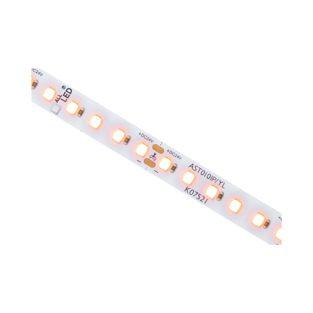 ALL LED Colour-Pro 10W/m IP65 24V LED Strip - Filament Yellow - 30 Metres Reel 1 ALL LED Colour-Pro 10W/m IP65 24V LED Strip - Filament Yellow - 30 Metres Reel