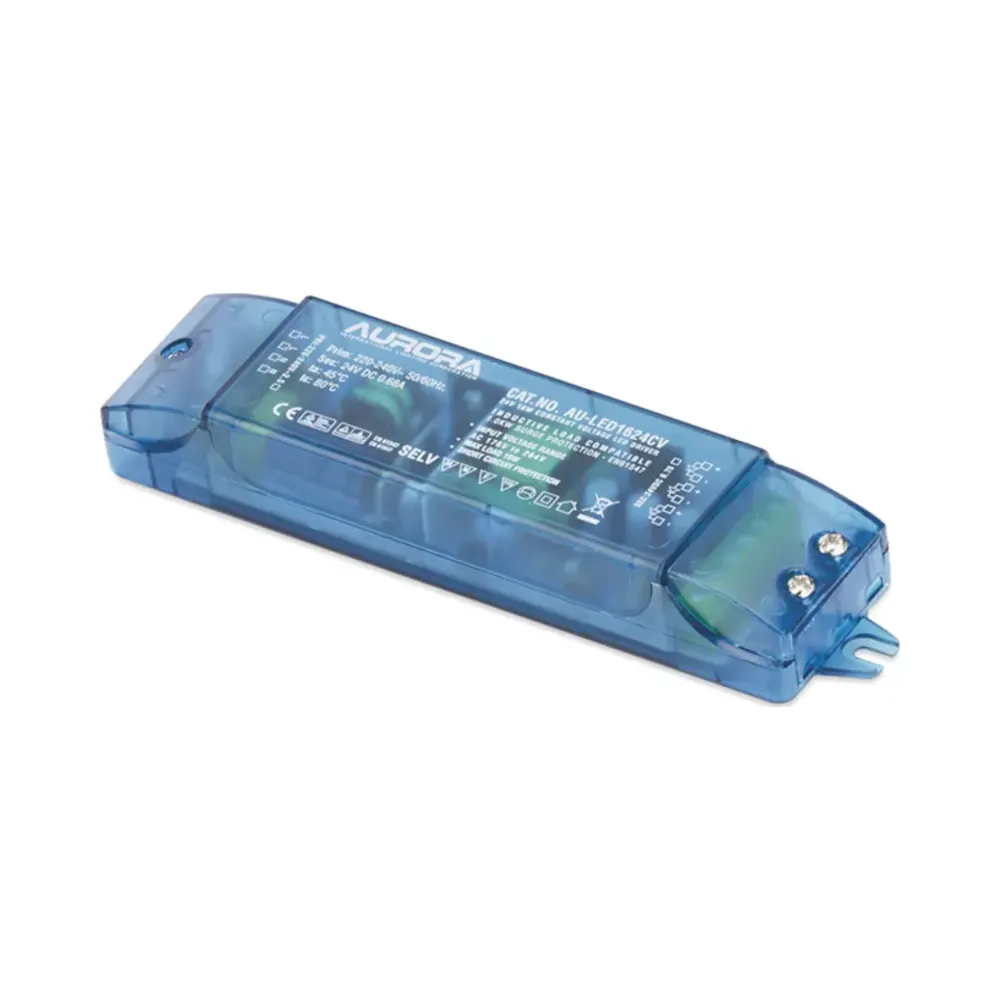 Aurora AU-LED1624CV 16W Non-Dimmable 24V Constant Voltage Driver 1 Aurora AU-LED1624CV 16W Non-Dimmable 24V Constant Voltage Driver