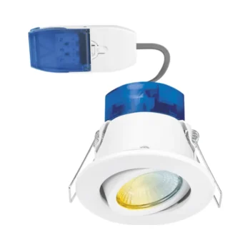 Aurora LED Downlights 1 Aurora AU-R6CWS Adjustable Colour & Wattage Switchable 6W Fire Rated Downlight