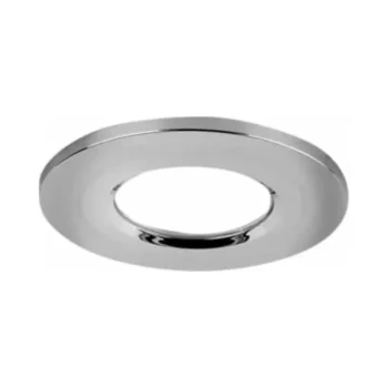 Aurora AU-R6BFBZPC R6™ Fixed IP65 Polished Chrome Polycarbonate Bezel