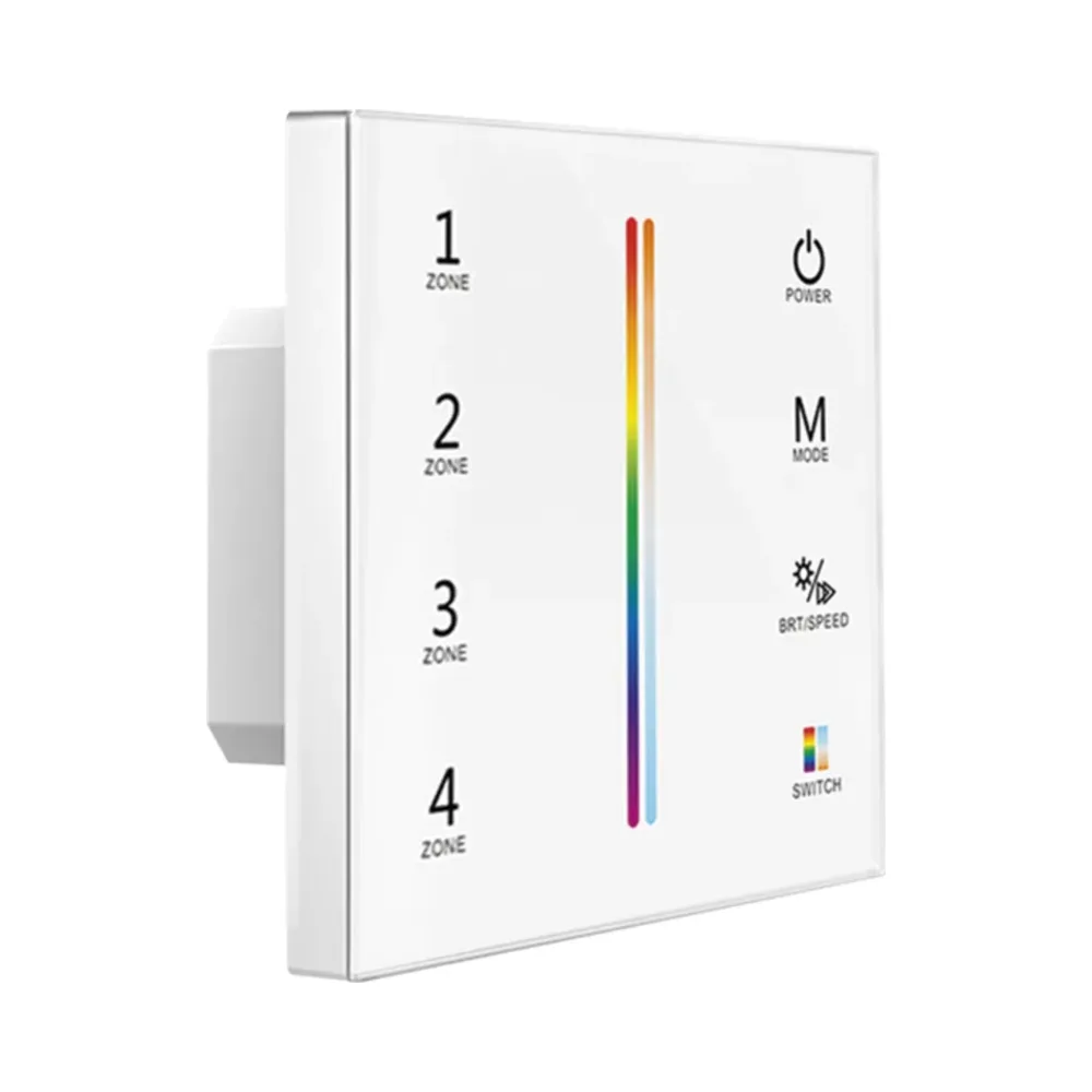 Aurora AU-RGBCXWC1W RGB + Tuneable White Battery Wall Controller 1 Aurora AU-RGBCXWC1W RGB + Tuneable White Battery Wall Controller