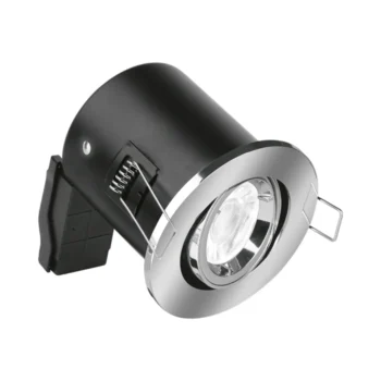 Aurora EN-FD102PC GU10 Adjustable Lock Ring Fire Rated Downlight – Polished Chrome
