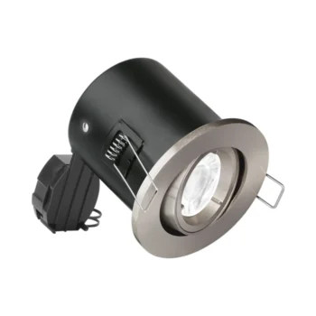 Aurora EN-FD102SN GU10 Adjustable Lock Ring Fire Rated Downlight - Satin Nickel