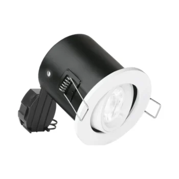 Aurora EN-FD102W GU10 Adjustable Lock Ring Fire Rated Downlight