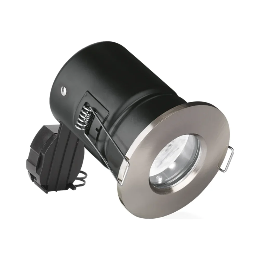 Aurora EN-FD103SN GU10 IP65 Aluminium Fire Rated Downlight - Satin Nickel 2 Aurora EN-FD103SN GU10 IP65 Aluminium Fire Rated Downlight - Satin Nickel 2