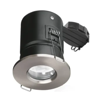 Aurora EN-FD103SN GU10 IP65 Aluminium Fire Rated Downlight - Satin Nickel