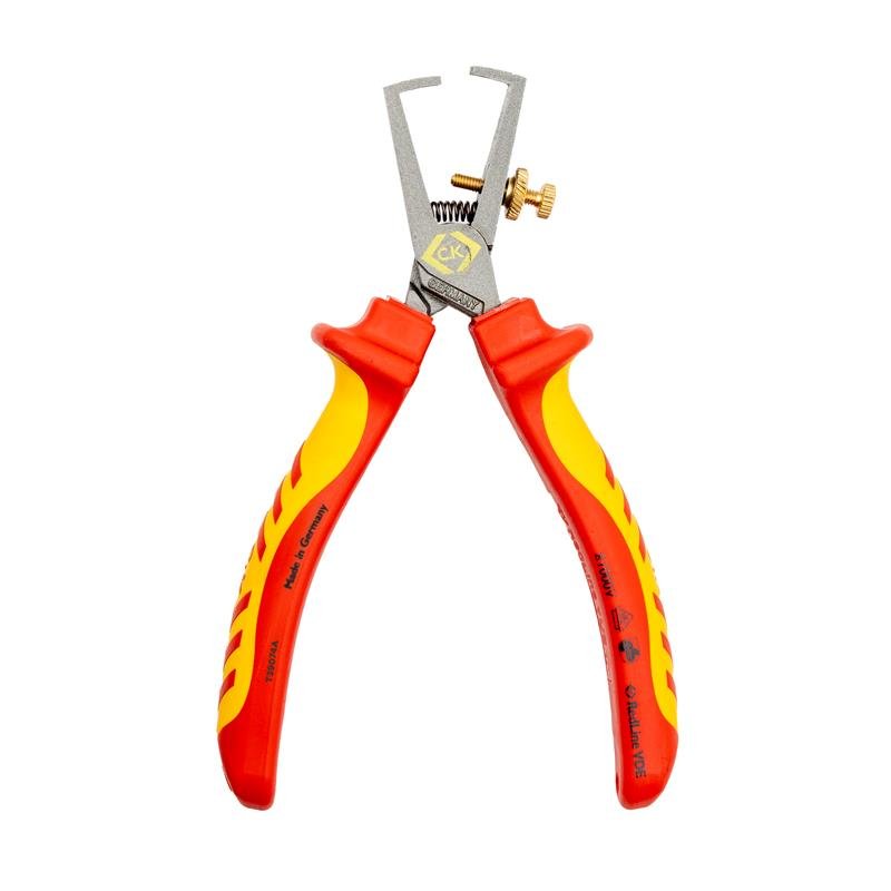 C.K Tools | T39074A | RedLine VDE | Wire Stripping Pliers 1 C.K T39074A Wire Stripping Pliers