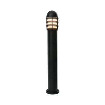 Saxby CH200E27BK Saxby Louvre bollard IP44 60W