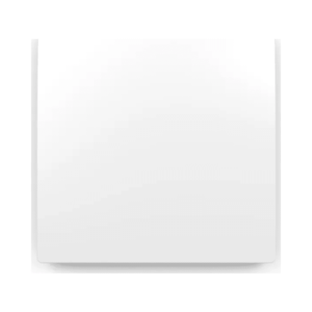 Forum 1 Gang Kinetic Push Switch Matt White 2