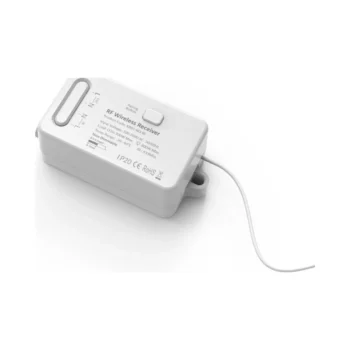 Forum 1 Channel Kinetic Switch Receiver Non-Dimmable IP20 White