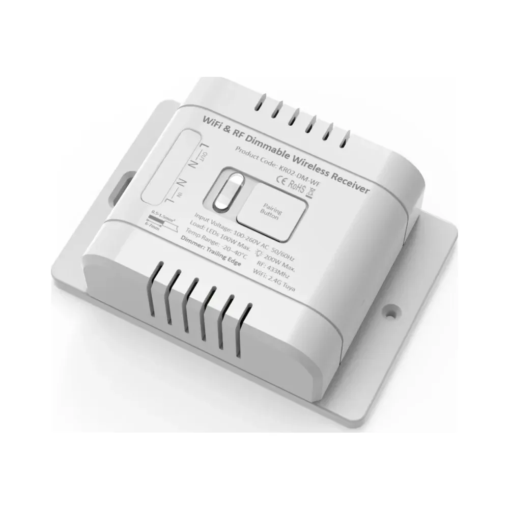 Forum 1 Channel Tuya Smart WiFi Kinetic Dimmer IP20 White 1 Forum 1 Channel Tuya Smart WiFi Kinetic Dimmer IP20 White