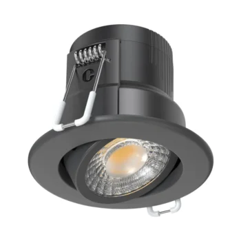 Collingwood Lighting Collingwood | DLT661BLKBZ | H4 Lite CSP | Adjustable Bezel | Black