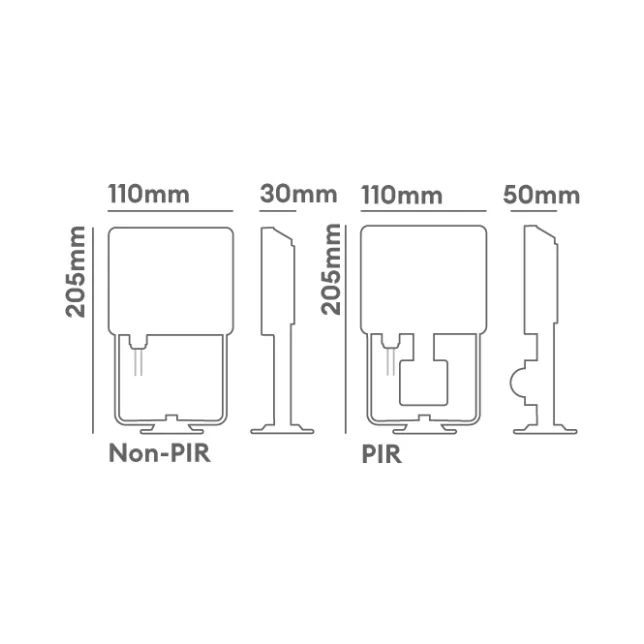 Collingwood FL01AXCS 10W Colour Switchable Anthracite Floodlight IP65 Standard 115lm/W 3 Collingwood Lighting Collingwood FL01AXCS 10W Colour Switchable Anthracite Floodlight IP65 Standard 115lm/W