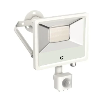 Collingwood Lighting Collingwood FL03WPCS 30W Colour Switchable Floodlight IP65 PIR 110lm/W