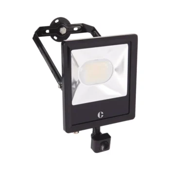 Collingwood Lighting Collingwood FL05BPCS 50W Colour Switchable Black Floodlight IP65 PIR 112lm/W