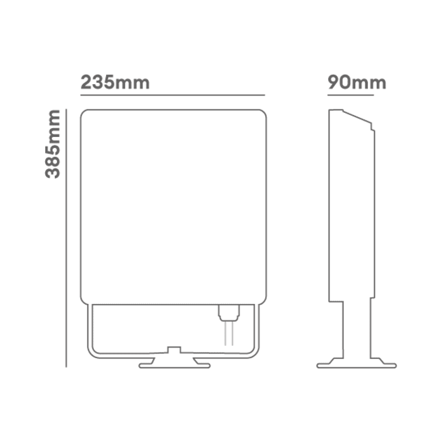 Collingwood FL10BXCS 100W Colour Switchable Floodlight IP65 Standard 110lm/W 3 Collingwood Lighting Collingwood FL10BXCS 100W Colour Switchable Floodlight IP65 Standard 110lm/W