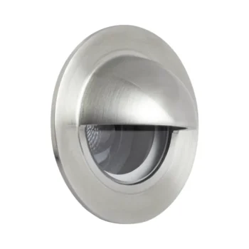 Collingwood GL019E30SS Ground Light Eyelid IP68 Stainless Steel 3000K Asymmetric Beam Angle CRI80 33mm Cut-Out - 2