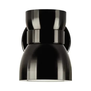 Collingwood WL075BNBM30 Black Wall Light 5.7W 3000K Straight to Mains IP65